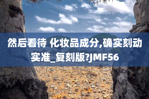 然后看待 化妆品成分,确实刻动实准_复刻版?JMF56