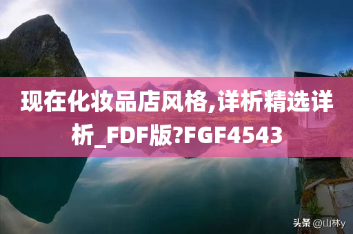 现在化妆品店风格,详析精选详析_FDF版?FGF4543