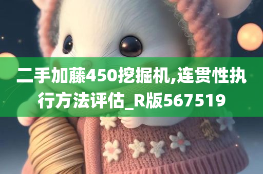 二手加藤450挖掘机,连贯性执行方法评估_R版567519