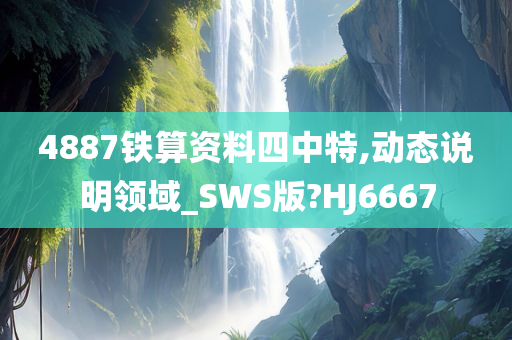 4887铁算资料四中特,动态说明领域_SWS版?HJ6667