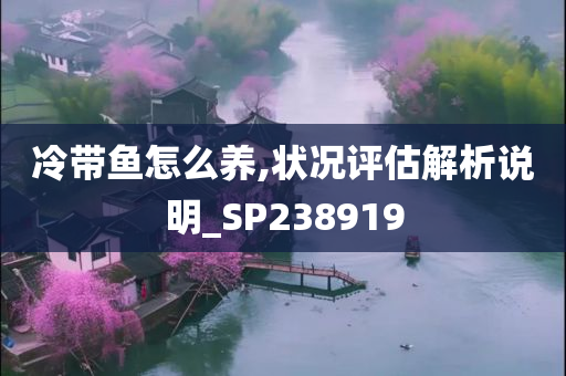 冷带鱼怎么养,状况评估解析说明_SP238919