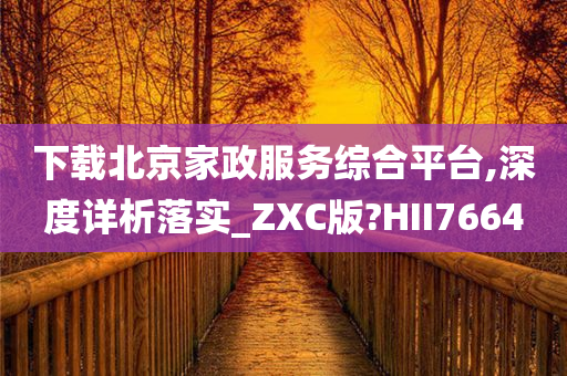 下载北京家政服务综合平台,深度详析落实_ZXC版?HII7664