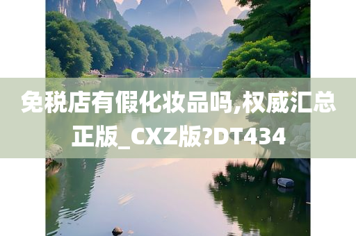 免税店有假化妆品吗,权威汇总正版_CXZ版?DT434