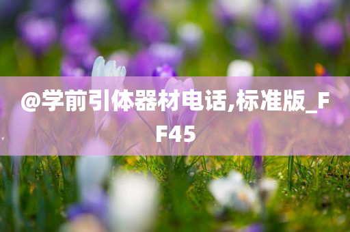 @学前引体器材电话,标准版_FF45