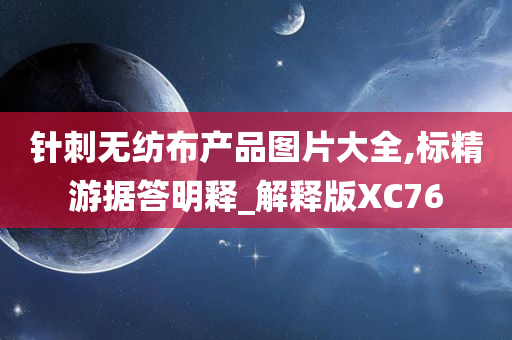 针刺无纺布产品图片大全,标精游据答明释_解释版XC76