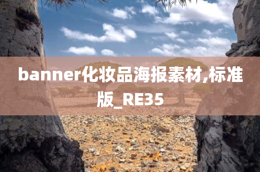 banner化妆品海报素材,标准版_RE35