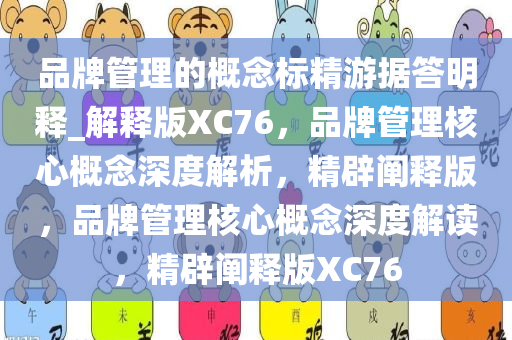 品牌管理的概念标精游据答明释_解释版XC76，品牌管理核心概念深度解析，精辟阐释版，品牌管理核心概念深度解读，精辟阐释版XC76