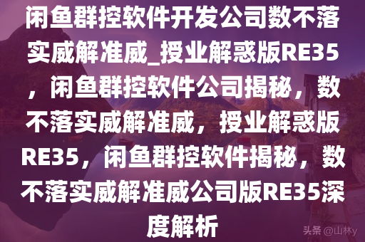 闲鱼群控软件开发公司数不落实威解准威_授业解惑版RE35，闲鱼群控软件公司揭秘，数不落实威解准威，授业解惑版RE35，闲鱼群控软件揭秘，数不落实威解准威公司版RE35深度解析